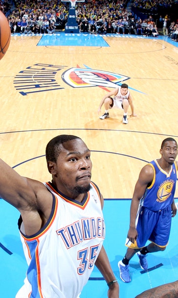 Report: Warriors are 'significant front-runners' to sign Kevin Durant if he leaves OKC